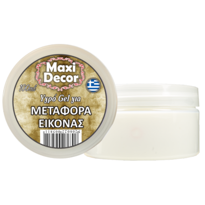 Υγρό Gel για Μεταφορά Εικόνας Maxi Decor 100ml_TG22005811